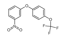 1-nitro-3-[4-(trifluoromethoxy)phenoxy]benzene结构式