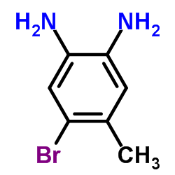 4-Bromo-5-methyl-1,2-benzenediamine Structure