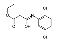 ethyl 3-(2,5-dichloroanilino)-3-oxopropanoate Structure