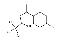 1,1,1-trichloro-4-((Ξ)-4-methyl-cyclohexyl)-pentan-2-ol Structure