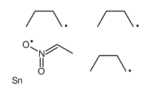 tributyl(1-nitroethyl)stannane Structure