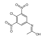 N-(4-chloro-3,5-dinitrophenyl)acetamide Structure