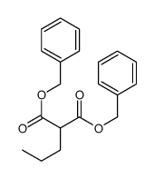 dibenzyl 2-propylpropanedioate结构式