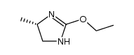 (S)-2-ethoxy-4-methyl-4,5-dihydro-1H-imidazole结构式