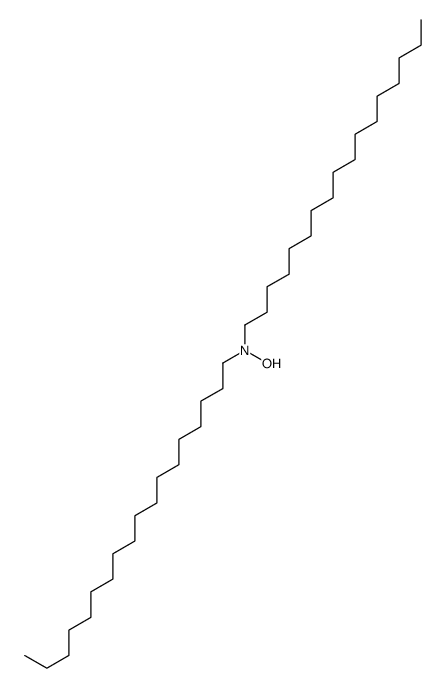 N-heptadecyl-N-octadecylhydroxylamine结构式