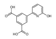 5-(6-oxo-1H-pyridin-2-yl)benzene-1,3-dicarboxylic acid结构式
