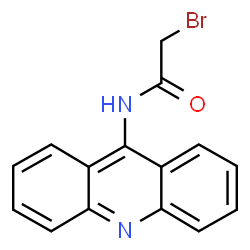 N-(9-acridinyl)bromoacetamide Structure