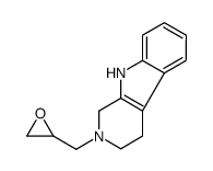 2-(oxiran-2-ylmethyl)-1,3,4,9-tetrahydropyrido[3,4-b]indole Structure