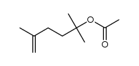 5-acetoxy-2,5-dimethylhex-1-ene Structure