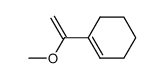 (1-cyclohex-1-enyl-vinyl)-methyl ether Structure