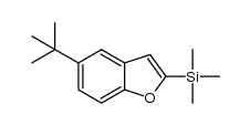 2-trimethylsilyl-5-tert-butylbenzo[b]furan Structure