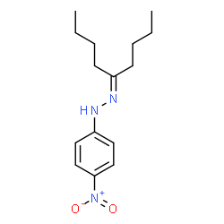 5-Nonanone 4-nitrophenyl hydrazone结构式