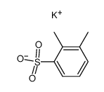 Potassium; 2,3-dimethyl-benzenesulfonate Structure