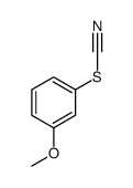 (3-methoxyphenyl) thiocyanate结构式