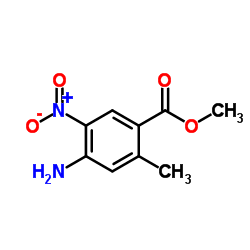 Methyl 4-amino-2-methyl-5-nitrobenzoate Structure