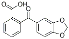 2-[3,4-(METHYLENEDIOXY)BENZOYL]BENZOIC ACID Structure