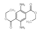 1,4-Benzenedicarboxylicacid, 2,5-diamino-, 1,4-diethyl ester structure