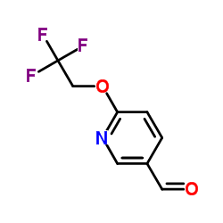 6-(2,2,2-三氟乙氧基)吡啶-3-甲醛结构式