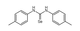 N,N'-di-p-tolylselenourea Structure