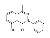8-hydroxy-4-methyl-2-phenylphthalazin-1-one结构式
