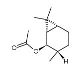 (+)-2-isocaranyl acetate Structure