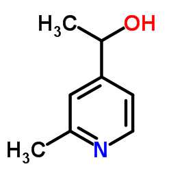 1-(2-Methyl-4-pyridinyl)ethanol结构式