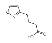 3-Isoxazolebutanoicacid(9CI) Structure