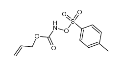 allyl N-(tosyloxy)carbamate Structure
