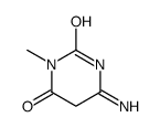 6-amino-3-methyl-5H-pyrimidine-2,4-dione Structure