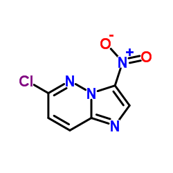 6-Chloro-3-nitroimidazo[1,2-b]pyridazine structure