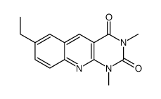 7-ethyl-1,3-dimethylpyrimido[4,5-b]quinoline-2,4-dione Structure