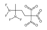 2-N,2-N,2-N',2-N'-tetrafluoro-5,5,5-trinitropentane-2,2-diamine结构式