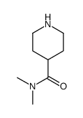 N,N-dimethylpiperidine-4-carboxamide Structure