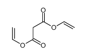 bis(ethenyl) propanedioate Structure