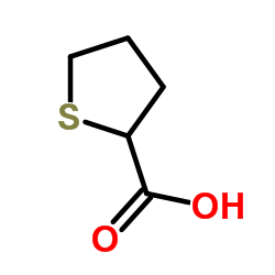 四氢噻吩-2-羧酸结构式