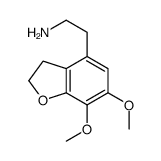 2-(6,7-Dimethoxy-2,3-dihydro-1-benzofuran-4-yl)ethanamine Structure