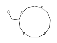 5-(chloromethyl)-1,4,7,10-tetrathiacyclotridecane Structure