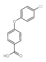 4-(4-氯苯氧基)苯甲酸结构式