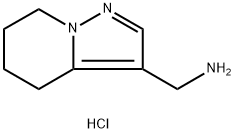 1-{4H,5H,6H,7H-pyrazolo[1,5-a]pyridin-3-yl}methanamine dihydrochloride structure