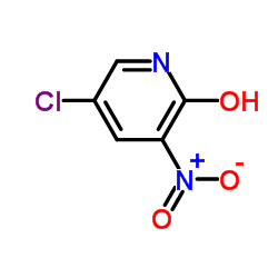 5-氯-2-羟基-3-硝基吡啶结构式