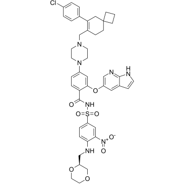 Bcl-2/Bcl-xl inhibitor 1 Structure