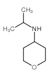 ISOPROPYL-(TETRAHYDRO-PYRAN-4-YL)-AMINE structure