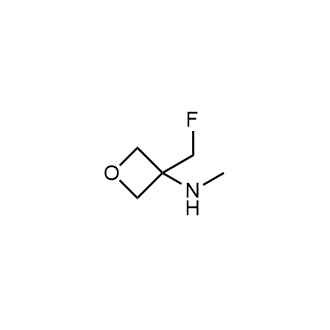 3-(Fluoromethyl)-N-methyl-oxetan-3-amine Structure