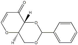 4,6-O-苯亚甲基-1,5-脱水-2-脱氧-D-赤式-六-1-烯-3-酮糖图片