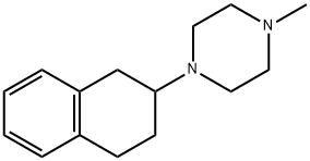 Piperazine, 1-methyl-4-(1,2,3,4-tetrahydro-2-naphthyl)- Structure