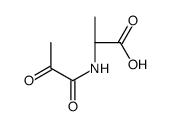 (2S)-2-(2-oxopropanoylamino)propanoic acid Structure