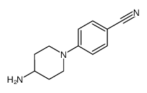 4-(4-Amino-piperidin-1-yl)-benzonitrile结构式