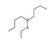 dibutyl(ethylsulfanyl)borane Structure