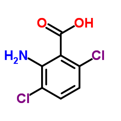 2-Amino-3,6-dichlorobenzoic acid Structure