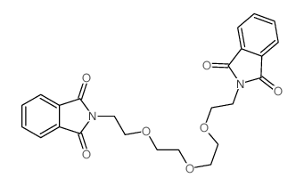 1H-Isoindole-1,3(2H)-dione,2,2'-[oxybis(2,1-ethanediyloxy-2,1-ethanediyl)]bis-结构式